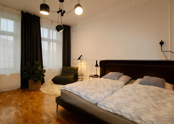 Apartmán Zentrales Hochwertiges Gruenderzeit-apartment Thomasius