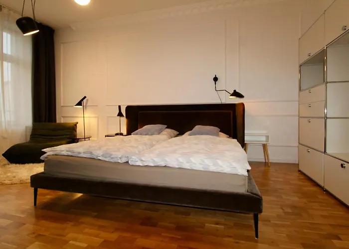 Apartmán Zentrales Hochwertiges Gruenderzeit-apartment Thomasius *