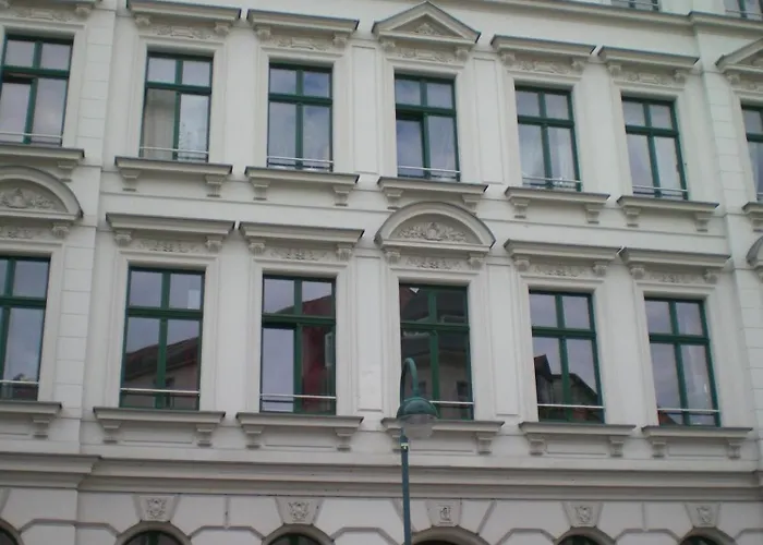 Zentrales Hochwertiges Gruenderzeit-apartment Thomasius 아파트